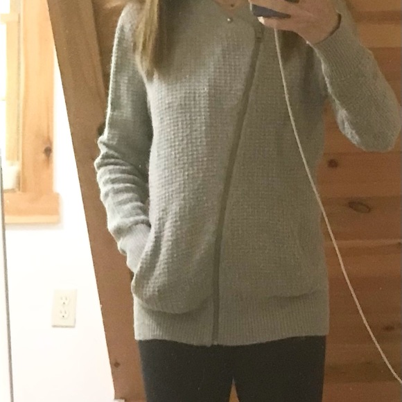 All Saints Switch Bomber Sweater - Picture 7 of 7